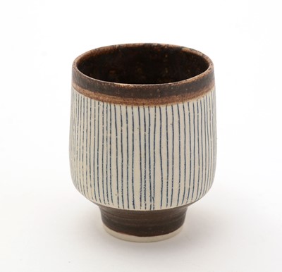 Lot 420 - Lucie Rie small porcelain cup