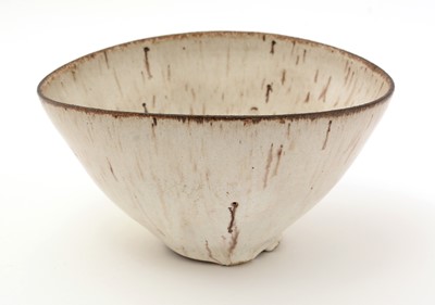 Lot 426 - Lucie Rie oval bowl