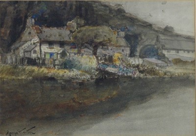Lot 755 - George Edward Horton - Derwent | watercolour