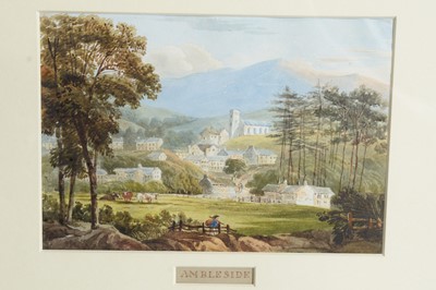 Lot 857 - In the manner of Harriet Beresford - Ambleside and Elter Water | watercolour