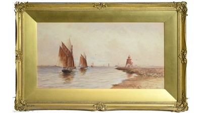 Lot 22 - William Thomas Nichols Boyce - The Groyne, South Shields | watercolour