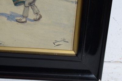 Lot 793 - 19th Century British School - The Departure of the Coach | watercolour