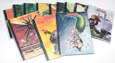 Lot 134 - Storm reprint albums.