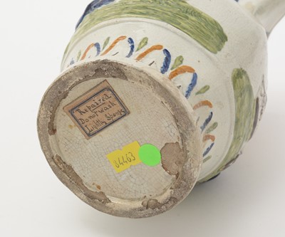 Lot 706 - Three Prattware jugs