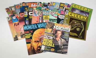 Lot 229 - Warren Horror Magazines.