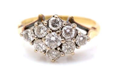 Lot 466 - A diamond ring
