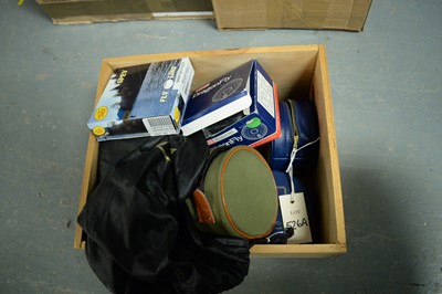Lot 526A - A selection of fishing reels and line.