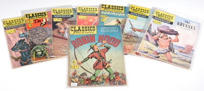 Lot 382 - Gilberton/Thorpe & Porter Comics.
