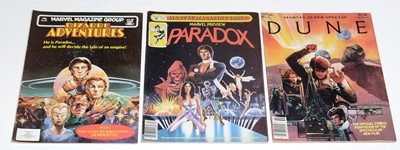 Lot 449 - Marvel Magazines.