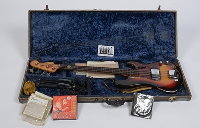 Lot 85 - 1963 Fender Precision Bass Sunburst.