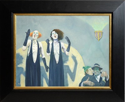 Lot 200 - David Shanahan - Circus Choir | oil