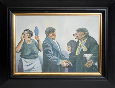 Lot 202 - David Shanahan - Gentleman's Agreement | oil