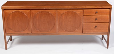 Lot 360 - Patrick Lee for Nathan Teak: a 1960's teak 'Circles' sideboard.