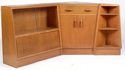 Lot 303 - G Plan: a 'Brandon' range three piece corner unit