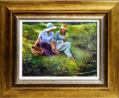 Lot 209 - Tony Sheath - Summer Stream | oil