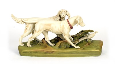 Lot 753 - Royal Dux group setters
