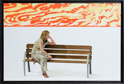 Lot 211 - De Angel - Waiting II | oil