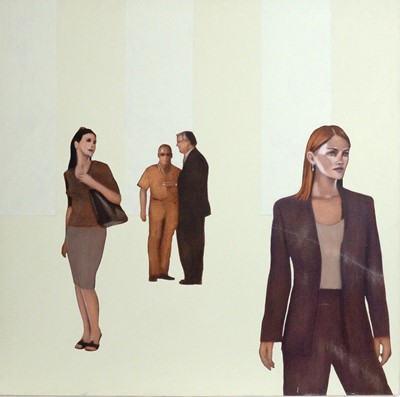 Lot 623 - Peter McArdle - Busy Day | oil