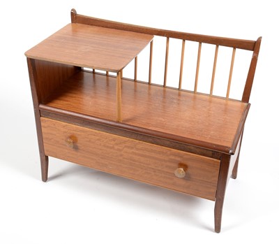 Lot 314 - A mid-century telephone seat.