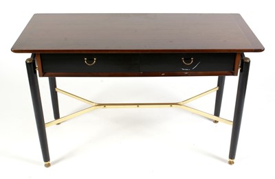 Lot 316 - G-Plan E Gomme: a mid-Century ‘Librenza’ afrormosia console table/desk.