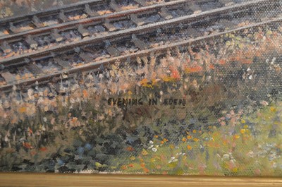 Lot 792 - Stephen Warnes - Carlisle to Settle Railway | oil