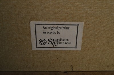 Lot 792 - Stephen Warnes - Carlisle to Settle Railway | oil