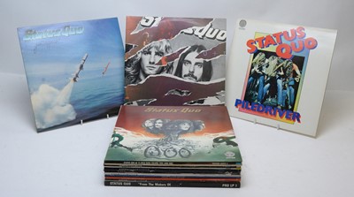 Lot 168 - 18 Status Quo LPs
