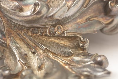Lot 583 - A William IV silver five-branch candelabrum, by Paul Storr