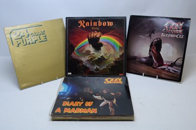 Lot 16 - 10 good rock LPs
