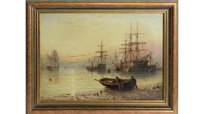 Lot 943 - Bernard Benedict Hemy - The Break of Dawn | oil