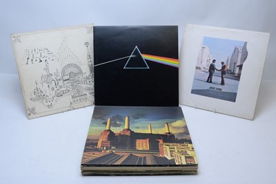 Lot 212 - 12 Pink Floyd LPs
