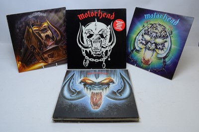 Lot 219 - 12 Motorhead LPs and singles