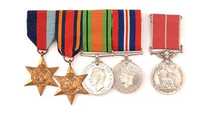 Lot 676 - A Second World War British Empire Medal (Military) group