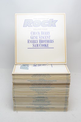Lot 222 - Collection of History of Rock LPs