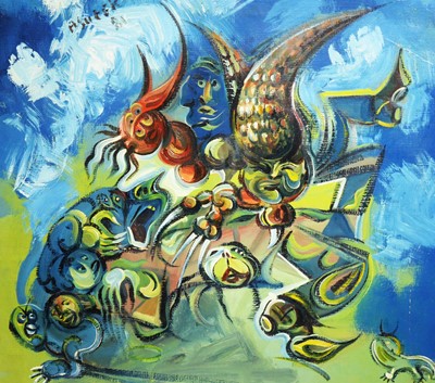 Lot 272 - Antoni Sulek - The Body of the Beast | oil