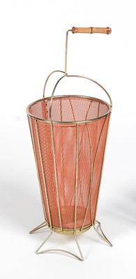 Lot 367 - Manner of Mathieu Mategot; A vintage atomic-style umbrella stand.