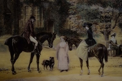 Lot 2 - After Arthur Langley Vernon - The Riders Return | crystoleum