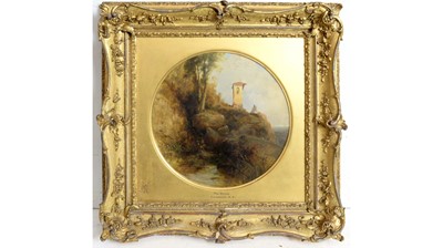 Lot 1018 - Thomas Creswick RA - The Shrine | oil