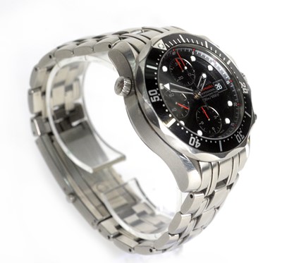 Lot 527 - Omega Seamaster Professional: a steel cased chronometer
