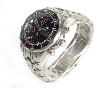 Lot 527 - Omega Seamaster Professional: a steel cased chronometer