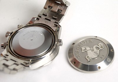 Lot 527 - Omega Seamaster Professional: a steel cased chronometer