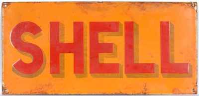 Lot 559 - Shell enamel advertising sign