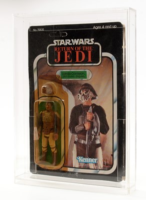Lot 185 - Kenner Star Wars Return of the Jedi Lando Calrissian (Skiff Guard Disguise) figure
