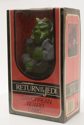 Lot 332 - A rare Adam Josephs Industries Star Wars Return of the Jedi Gamorrean Guard Bank