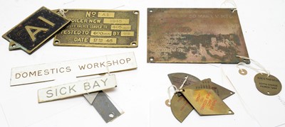 Lot 788 - Tally Plates.