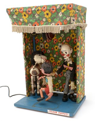 Lot 346 - A Pelham Puppets shop display theatre