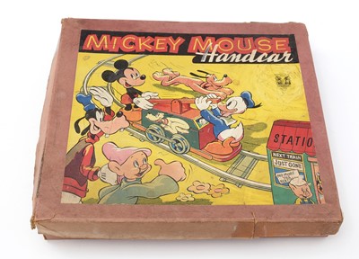Lot 350 - Wells, London, for Walt Disney Productions: Mickey Mouse handcar