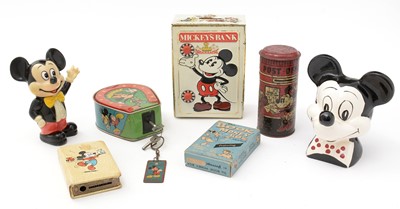 Lot 354 - Walt Disney's Mickey Mouse money boxes, by...