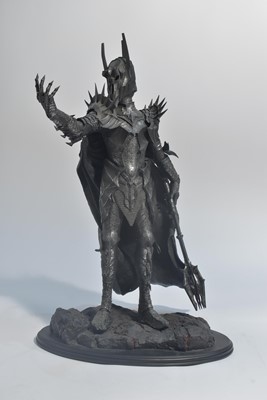 Lot 200 - Sideshow Weta Collectibles: The Fellowship of the Ring, The Dark Lord Sauron polystone statue