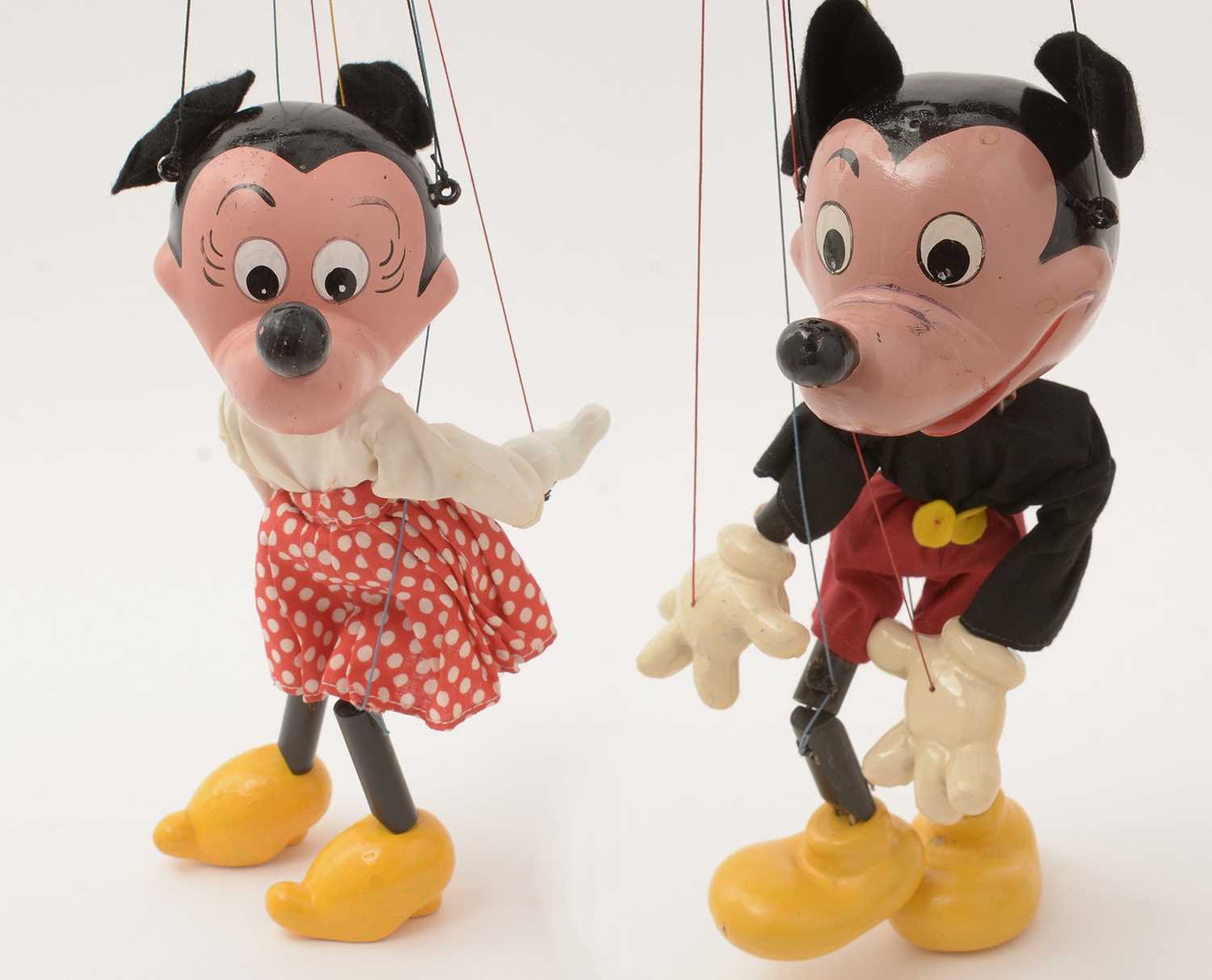 Pelham ミッキーマウス　ミニーマウス　Puppet 操り人形　ヴィンテージ Pelham ミッキーマウス ミニーマウス Puppet 操り人形 ヴィンテージ